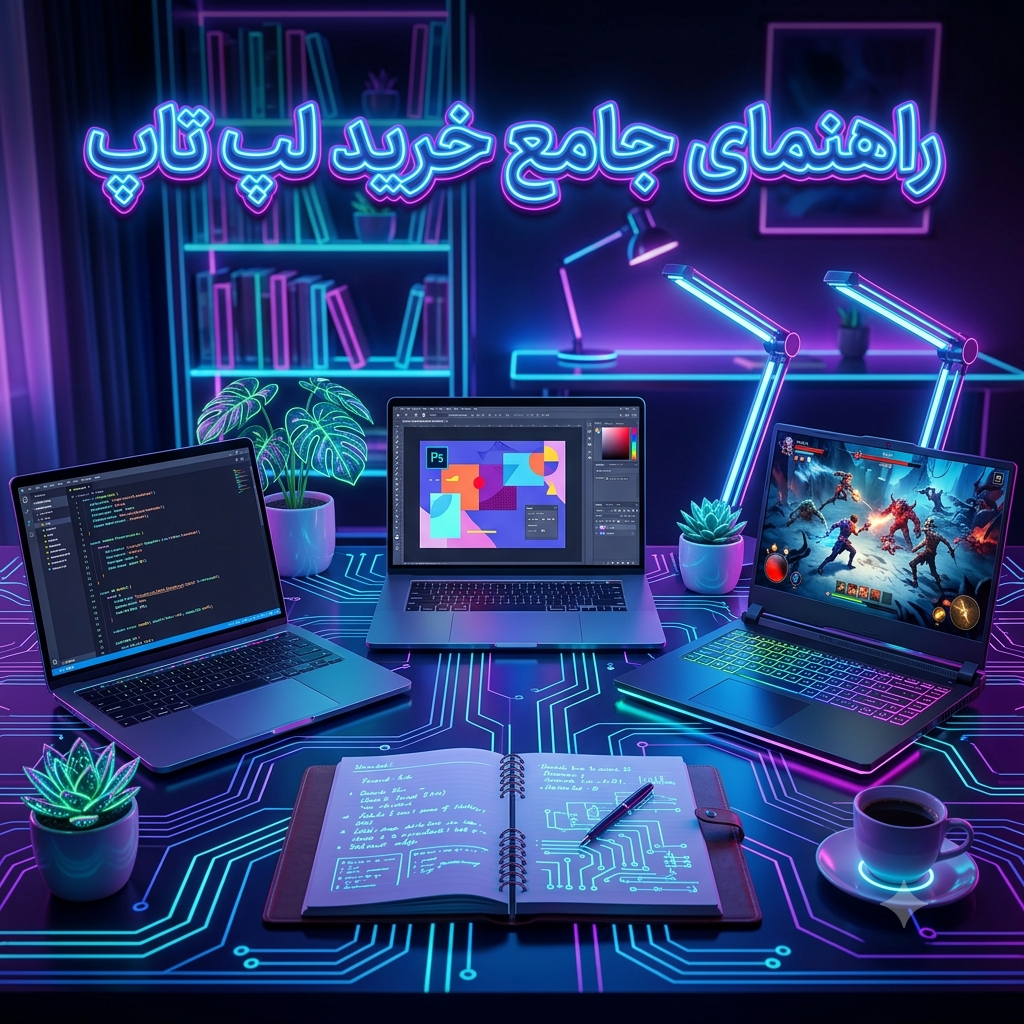 راهنمای جامع خرید لپ تاپ + بررسی انواع مدل‌ها