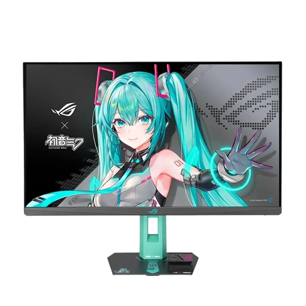 مانیتور ایسوس ASUS ROG XG27ACMEG-G HATSUNE MIKU – 27″ 2K 260Hz F-IPS 0.3ms HDR10
