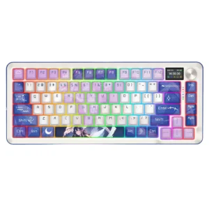 کیبورد ردراگون REDRAGON K708AK PRO FLEKACT WIRELESS LCD DISPLAY