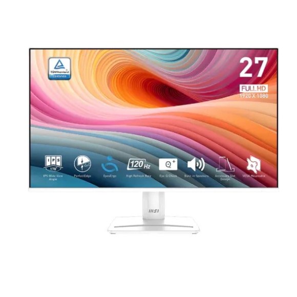 مانیتور ام اس آی MSI MP275W E2 FHD 120Hz 1ms WHITE
